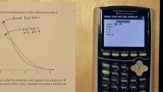 Comparing the Normal and T Distribution [upl. by Ithsav225]