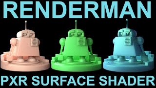 Renderman 21 Sub Surface Scattering Tutorial [upl. by Flore378]