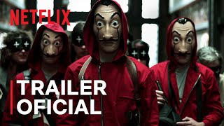 La casa de papel  Trailer da série  Netflix [upl. by Gunthar]