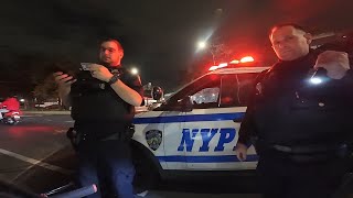 Quietest NYPD stop 🛑 ever [upl. by Ynnahc522]