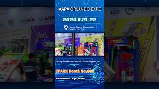 EPARK to Showcase Innovative Arcade Machines at IAAPA Expo 2024 [upl. by Peppard]