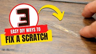 3 DIY Ways to Fix a Scratch in Hardwood Floors [upl. by Acireed]