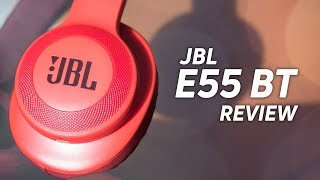 JBL E55BT Wireless Headphones Review [upl. by Mairb]