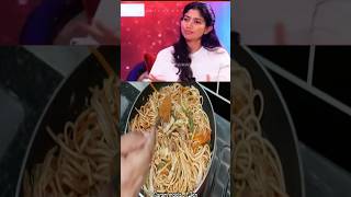 Veg Chow Mein Recipe  Actress Sai Pallavi shorts [upl. by Esimaj]