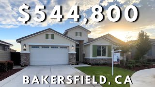 INCREDIBLE MODERN HOUSE TOUR IN BAKERSFIELD CALIFORNIA  PRICED AT 544800 [upl. by Nuhs470]