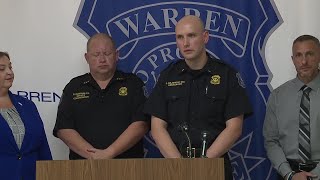 Warren officials hold press conference after 2yearold shoots self [upl. by Margi374]