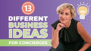 Concierge Business Ideas [upl. by Sarge]