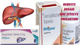 Bilypsa Tablet Uses in HindiBilypsa Tablet Saroglitazar 4 mg  Bilypsa 4 mg tablet [upl. by Oren]