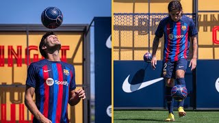 MARCOS ALONSO amp BELLERÍNS FIRST TOUCHES AS BARÇA PLAYERS ⚽💙❤️ [upl. by Haleehs7]