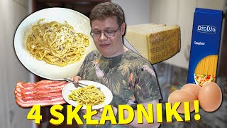 JAK ZROBIĆ NAJLEPSZE SPAGHETTI CARBONARA [upl. by Esinaj]