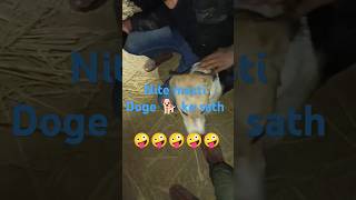 यहां कुत्ते को किया हुआ 🐕😱😱😱😱 viralvideo shorts vlog viralshorts trend dog video new video [upl. by Aiykan]