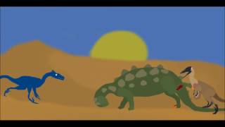 PPBA Crichtonsaurus vs Velociraptor [upl. by Nimsay622]