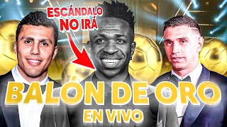 🚨 BALÓN DE ORO EN VIVO 🏆 VINICIUS JR ENFURECIDO CONTRA UEFA NO VIAJÓ 😱 ¿LO GANA YAMAL 🔥 [upl. by Aneekal]