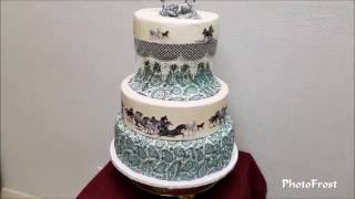 Wild Horse Cake Tutorial [upl. by Corbett185]