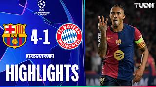 HIGHLIGHTS  Barcelona vs Bayern München  UEFA Champions League 2425  TUDN [upl. by Kelcy558]