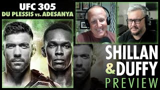 Shillan amp Duffy UFC 305 Preview [upl. by Nilknarf67]