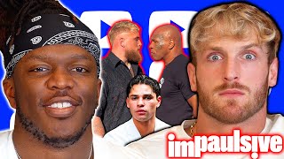 Logan Paul amp KSI on Jake Paul vs Mike Tyson Ryan Garcia Meltdown Getting RKO’d by Randy Orton 410 [upl. by Htiduy]