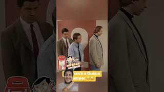 Mr Bean is a Queue jumper😑funny shorts viralvideo [upl. by Marutani]