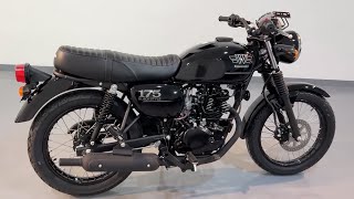 2023 Kawasaki W 175 Black Edition Rs 147 Lacs  Walkaround  Price  Colours  The Garage Official [upl. by Sabino]