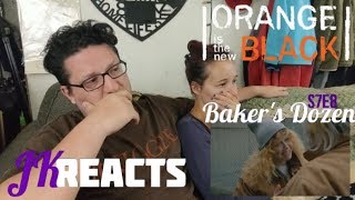 Orange is the New Black REACTION 7x8 Bakers Dozen [upl. by Weld]