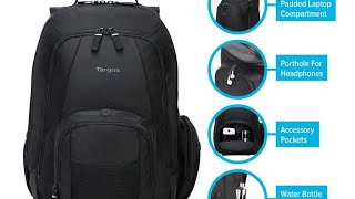 Targus branded backpack with large capacity [upl. by Yeslaehc]