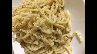 Cacio e Pepe COMING SOON to Food Cravings 🍝 🇮🇹 cacioepepe italianpastarecipe chefnickostyle [upl. by Novar]