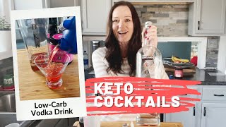 Keto Vodka Drinks LowCarb cocktails with Electrolytes [upl. by Saire457]