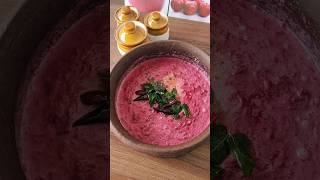 Beetroot pachadi recipe Malayalam  Onam sadya recipes in Malayalam  Beetroot Kichadi Kerala Sadya [upl. by Carrew210]