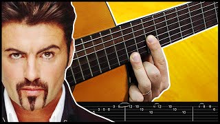 CARELESS WHISPER George Michael Guitar Tabs  Cover  Tutorial [upl. by Sarid327]