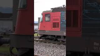 Re 420 im Bahnhof RebsteinMarbach zug train trainspotting [upl. by Riha]