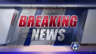 CCISD will hold graduations in June at Cabaniss Complex [upl. by Lessard]