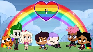 Happy Pride from Disney Channel 🌈  Chibi Tiny Tales  disneychannel [upl. by Nelleh993]