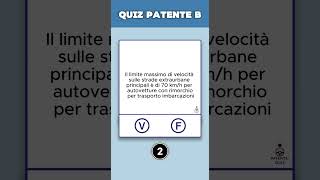 Quiz ufficiale per la patente B perte patente [upl. by Asaph203]