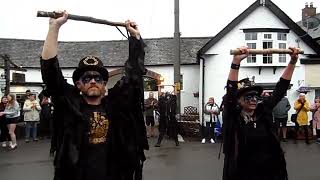 Beltane Border Morris  Cross Tree  Lapford Revel  5 Jul 24 [upl. by Barram]