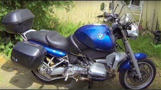 🏍 1999er BMW R850 R erworben 2018 erster Eindruck und erster Ausritt [upl. by Gerda]