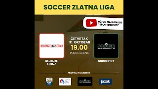 Delhaize Serbia  Soccerbet Soccer Zlatna liga  I kolo [upl. by Gamin]