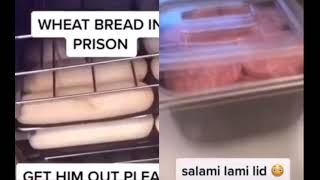 Salami lid and Wheat bread in prison at the same time [upl. by Nyllewell]