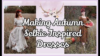 Making Autumn Selkie Inspired Dresses [upl. by Mace]