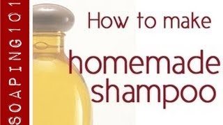 How to Make Homemade Shampoo  Soaping101 [upl. by Schaper]