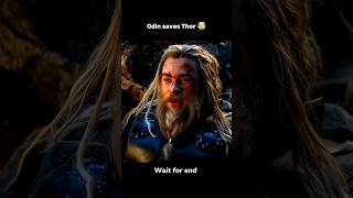 Odin saves Thor  Odin vs Thanos shorts marvel avengers thanos odin thor [upl. by Thibaut961]