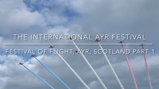 Part 1 of The International Ayr Show Festival of Flight 2023Ayr Scotland🏴󠁧󠁢󠁳󠁣󠁴󠁿4K [upl. by Prospero]