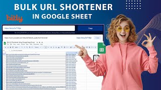 Bulk URL Shortener In Google sheet using Bitly API amp Apps Script  URL shortener [upl. by Gilleod]