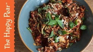 Spaghetti Bolognese  5 minute dinner  Vegan [upl. by Blase]