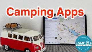 Camping Apps Vorstellung amp Test Meine Favoriten ADAC ACSI park4night [upl. by Assilev407]