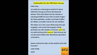 GAST DTZ B1 Briefe schreiben Prüfung B1 Neu 2024 dtz gastdtz gast briefschreiben Brief [upl. by Elocal]