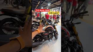 TVS Ronin 2025 unveiled at MotoSoul Event in Goa [upl. by Ennayram]