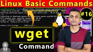 What is wget Command in Linux  How To Download File in Linux Terminal  In Hindi [upl. by Imef]