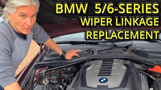 BMW WIPER LINKAGE replacement 56Series [upl. by Flinn]