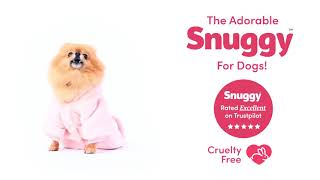 Snuggy for Dogs  Deluxe Blanket Hoodie  Premium Thermal Material [upl. by Inahs]