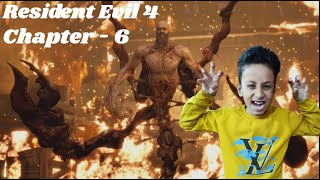 RESIDENT EVIl 4 CHAPTER 6  Defeating Bitores Mendez Monster [upl. by Adliw548]